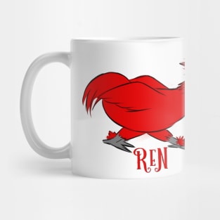 Ren with name Mug